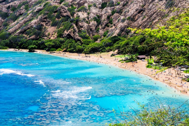 Hanauma Bay on Oahu, Hawaii