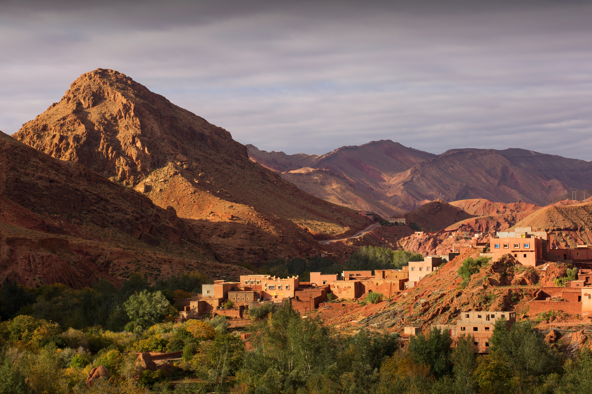 Gorges de Dades, Monkey Fingers, Atlas Mountain in Morocco.