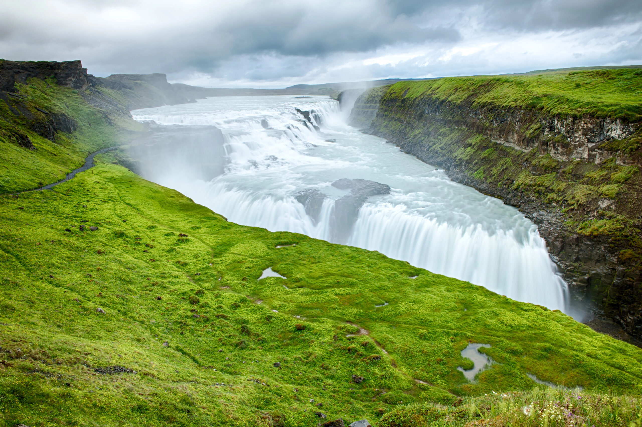Gulfoss waterfall